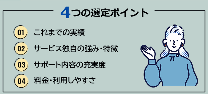 プログラマー向け転職エージェント・転職サイトの選定ポイント