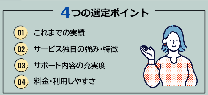 UIデザイナー向け転職エージェント・転職サイトの選定ポイント
